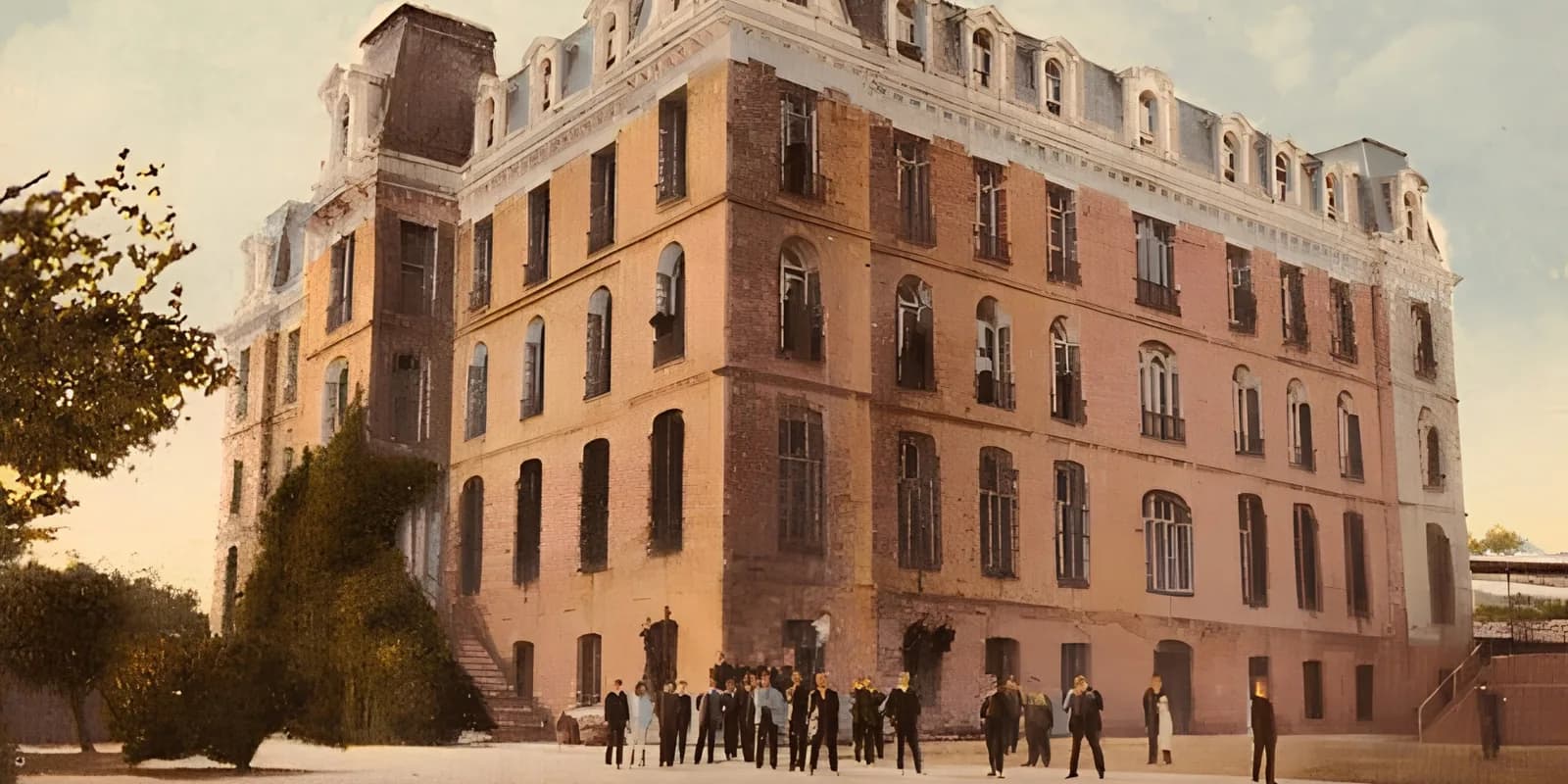 Boğaziçi Üniversitesi kampüsünden bir fotoğraf